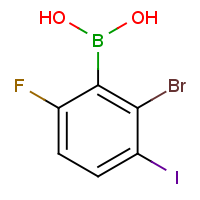 CAS:  | PC53630 | 2-Bromo-6-fluoro-3-iodobenzeneboronic acid