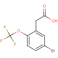CAS:1956327-16-4 | PC53661 | 5-Bromo-2-(trifluoromethoxy)phenylacetic acid
