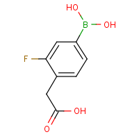 CAS: 1146614-45-0 | PC53689 | 4-(Carboxymethyl)-3-fluorobenzeneboronic acid