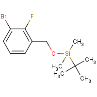 CAS:1400757-50-7 | PC53704 | ((3-Bromo-2-fluorobenzyl)oxy)(tert-butyl)dimethylsilane