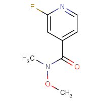CAS: 774238-83-4 | PC53926 | 2-Fluoro-N-methoxy-N-methylisonicotinamide