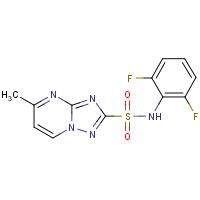 CAS:98967-40-9 | PC5393 | N-(2,6-Difluorophenyl)-5-methyl[1,2,4]triazolo[1,5-a]pyrimidine-2-sulphonamide