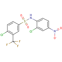 CAS:106917-52-6 | PC5395 | 4-Chloro-N-(2-chloro-4-nitrophenyl)-3-(trifluoromethyl)benzenesulphonamide