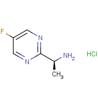 CAS: 935667-21-3 | PC540007 | (S)-1-(5-Fluoropyrimidin-2-yl)ethanamine hydrochloride