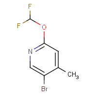 CAS:1079352-13-8 | PC540038 | 5-Bromo-2-(difluoromethoxy)-4-methylpyridine