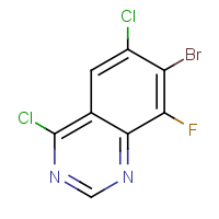 CAS: 1698027-19-8 | PC540066 | 7-Bromo-4,6-dichloro-8-fluoroquinazoline