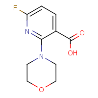CAS: 2070856-05-0 | PC540068 | 6-Fluoro-2-morpholinonicotinic acid