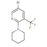 CAS: 2151398-06-8 | PC540069 | 5-Bromo-2-(piperidin-1-yl)-3-(trifluoromethyl)pyridine