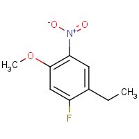 CAS: 1089282-52-9 | PC540075 | 1-Ethyl-2-fluoro-4-methoxy-5-nitrobenzene