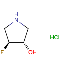 CAS:2006333-41-9 | PC540076 | trans-4-Fluoropyrrolidin-3-ol hydrochloride