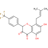 CAS:1446712-19-1 | PC540096 | 3,5,7-Trihydroxy-8-(3-methyl-but-2-enyl)-2-(4-trifluoromethylphenyl)-chromen-4-one
