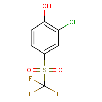 CAS:68722-60-1 | PC54127 | 2-Chloro-4-(trifluoromethylsulfonyl)phenol