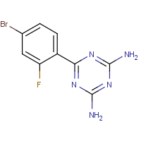 CAS: 886762-47-6 | PC5426 | 2,4-Diamino-6-(4-bromo-2-fluorophenyl)-1,3,5-triazine
