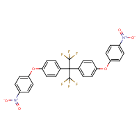 CAS:69563-87-7 | PC5428 | 2,2-Bis[4-(4-nitrophenoxy)phenyl]hexafluoropropane