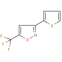 CAS:175203-89-1 | PC5435 | 3-(Thien-2-yl)-5-(trifluoromethyl)isoxazole