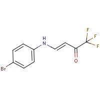CAS: 518989-91-8 | PC5443 | (E)-4-(4-Bromophenylamino)-1,1,1-trifluorobut-3-en-2-one