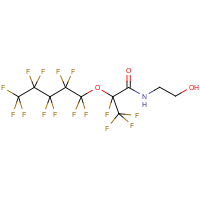 CAS:886762-15-8 | PC5444 | N-(2-Hydroxyethyl)-2-perfluoropentoxy-2,3,3,3-tetrafluoropropanamide