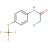 CAS:1024136-80-8 | PC5492 | 2-Chloro-N-{4-[(trifluoromethyl)thio]phenyl}acetamide