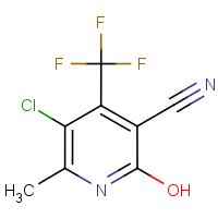 CAS:1092352-68-5 | PC5499 | 5-Chloro-2-hydroxy-6-methyl-4-(trifluoromethyl)nicotinonitrile