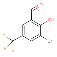 CAS:886762-43-2 | PC5549 | 3-Bromo-2-hydroxy-5-(trifluoromethyl)benzaldehyde