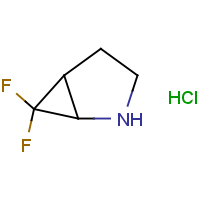 CAS: 2306261-77-6 | PC55632 | 6,6-Difluoro-2-azabicyclo[3.1.0]hexane hydrochloride
