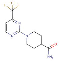 CAS: 465514-29-8 | PC5573 | 1-[4-(Trifluoromethyl)pyrimidin-2-yl]piperidine-4-carboxamide