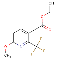 CAS:261635-92-1 | PC55847 | Ethyl 6-methoxy-2-(trifluoromethyl)nicotinate