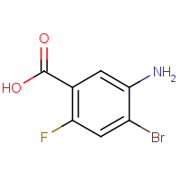 CAS:1340166-09-7 | PC56017 | 5-Amino-4-bromo-2-fluorobenzoic acid