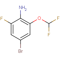 CAS:1980039-96-0 | PC56021 | 4-Bromo-2-(difluoromethoxy)-6-fluoroaniline