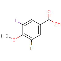 CAS:1542632-91-6 | PC56064 | 3-Fluoro-5-iodo-4-methoxybenzoic acid