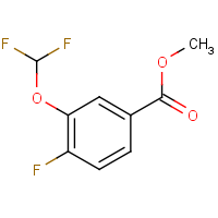 CAS:1261582-03-9 | PC56117 | Methyl 3-(difluoromethoxy)-4-fluorobenzoate