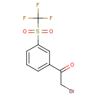CAS:2091023-46-8 | PC56120 | 3-[(Trifluoromethyl)sulfonyl]phenacyl bromide