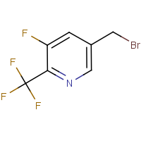 CAS: 1807265-85-5 | PC56133 | 5-(Bromomethyl)-3-fluoro-2-(trifluoromethyl)pyridine