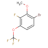 CAS: 2167614-08-4 | PC56137 | 1-Bromo-3-fluoro-2-methoxy-4-(trifluoromethoxy)benzene