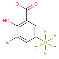 CAS: | PC56144 | 3-Bromo-2-hydroxy-5-(pentafluorothio)benzoic acid