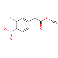 CAS: 169339-41-7 | PC56250 | Methyl 2-(3-fluoro-4-nitrophenyl)acetate