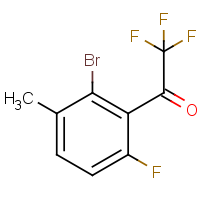 CAS: 1515433-83-6 | PC56255 | 1-(2-Bromo-6-fluoro-3-(trifluoromethyl)phenyl)-2,2,2-trifluoroethan-1-one