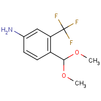 CAS: 2244083-50-7 | PC56296 | 4-(Dimethoxymethyl)-3-(trifluoromethyl)aniline