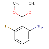 CAS: 2244086-00-6 | PC56303 | 2-(Dimethoxymethyl)-3-fluoroaniline