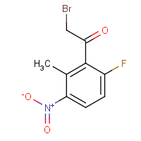 CAS: 1806487-62-6 | PC56320 | 6-Fluoro-2-methyl-3-nitrophenacylbromide