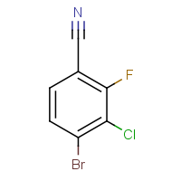 CAS:1160574-68-4 | PC56322 | 4-Bromo-3-chloro-2-fluorobenzonitrile