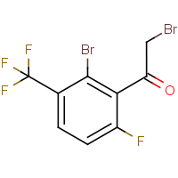 CAS:2167600-04-4 | PC56705 | 2-Bromo-6-fluoro-3-(trifluoromethyl)phenacyl bromide