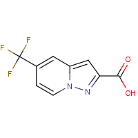 CAS:876379-73-6 | PC56762 | 5-Trifluoromethyl-pyrazolo[1,5-a]pyridine-2-carboxylic acid