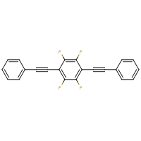 CAS:1408279-25-3 | PC56822 | 1,2,4,5-Tetrafluoro-3,6-bis(2-phenylethynyl)benzene