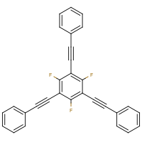 CAS: 674289-04-4 | PC56827 | 1,3,5-Trifluoro-2,4,6-tris(2-phenylethynyl)benzene