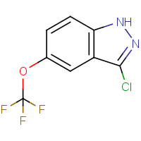 CAS:1446406-93-4 | PC56830 | 3-Chloro-5-(trifluoromethoxy)-1H-indazole