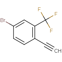 CAS: 2244085-78-5 | PC56843 | 4-Bromo-2-(trifluoromethyl)phenylacetylene