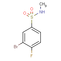 CAS: 1864395-88-9 | PC56888 | 3-Bromo-4-fluoro-N-methylbenzenesulfonamide