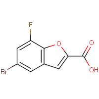 CAS:1249506-21-5 | PC56919 | 5-Bromo-7-fluoro-benzofuran-2-carboxylic acid