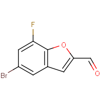 CAS:1480288-05-8 | PC56924 | 5-Bromo-7-fluorobenzofuran-2-carboxaldehyde